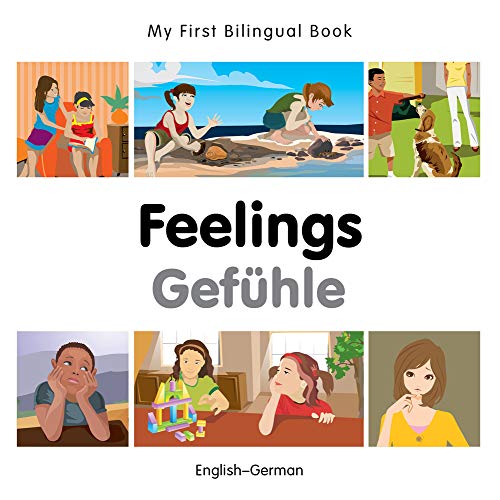 Book cover with illustrated children depicting various emotional states.