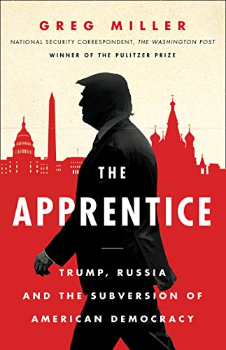 Book cover: silhouette of a man, Washington D.C. and Kremlin skylines.
