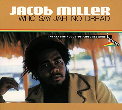 CD cover featuring Jacob Miller with dreadlocks, against a beach backdrop.