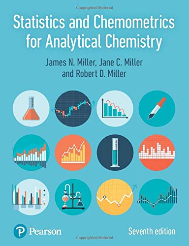 Book cover: “Statistics and Chemometrics for Analytical Chemistry,” seventh edition.