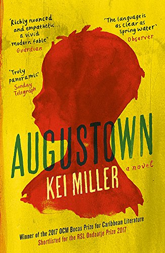 Yellow book cover with a red silhouette of a person’s head and profile.