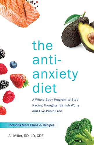 Book cover featuring salmon, avocado, berries, broccoli, and title text.