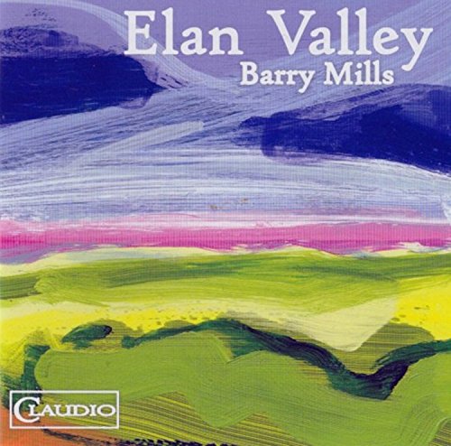 Blu-ray cover for "Elan Valley" by Barry Mills, abstract landscape.