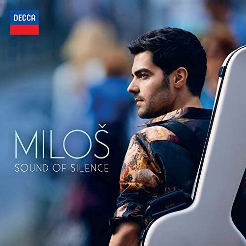 CD cover featuring classical guitarist Miloš Karadaglić in profile.