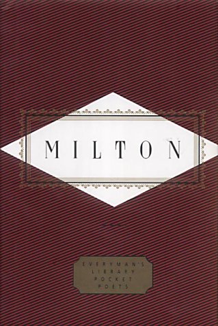 Red, patterned book cover with "Milton" in white lettering.