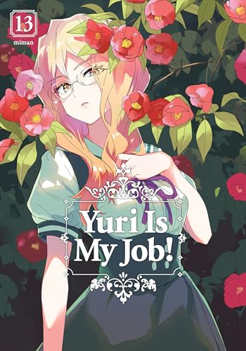 Manga cover featuring a young woman surrounded by red camellia flowers.