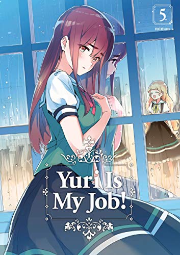 Manga cover featuring two young women, one looking wistfully out a window.