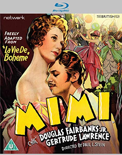 Mimi" Blu-ray cover featuring a romantic portrait of two actors.