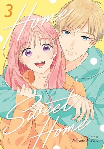 Manga cover featuring a young couple with pink and blonde hair.