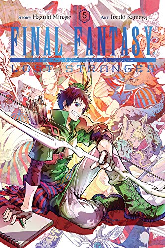 “Final Fantasy Lost Stranger, Vol. 5” manga cover with a young archer.