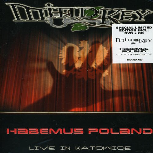 DVD cover for Mind Key’s “Habemus Poland - Live In Katowice” concert.