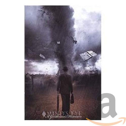 DVD cover: man with umbrella facing a swirling, dark hurricane.
