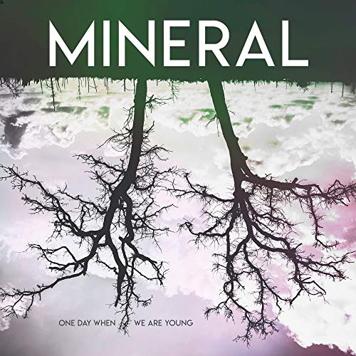 Album cover for Mineral’s “One Day When We Are Young” with tree branches.