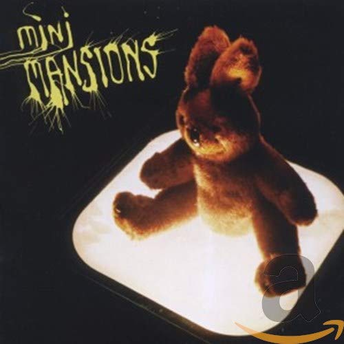 Mini Mansions CD cover: a bunny toy illuminated on a white surface.