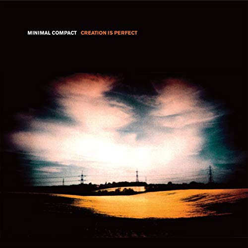 Album cover featuring a landscape with a golden field under a dark, cloudy sky.