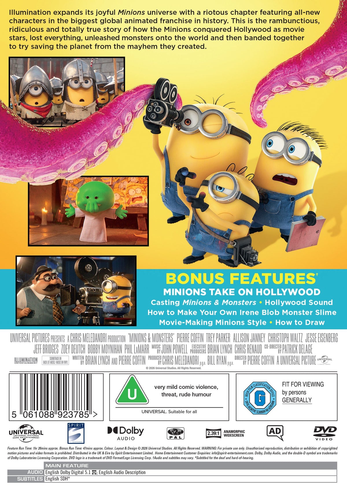 MINIONS & MONSTERS [DVD]