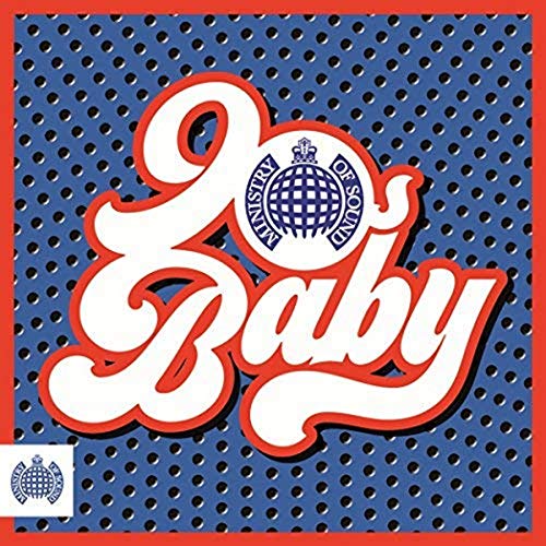 CD cover for “90s Baby” by Ministry of Sound, with bold text.