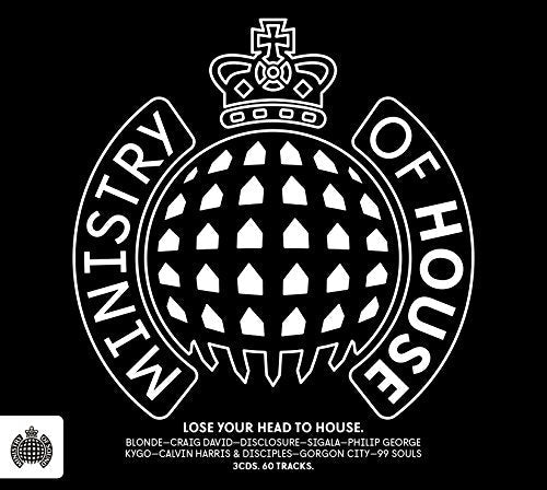 Black CD cover with white Ministry of Sound logo and text.
