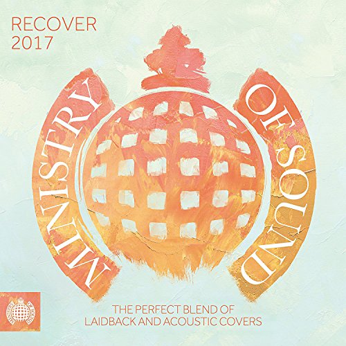 CD cover for “Recover 2017” by Ministry of Sound, orange and white design.