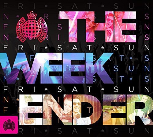 CD cover for “Ministry Of Sound - The Weekender” with crowd scenes.