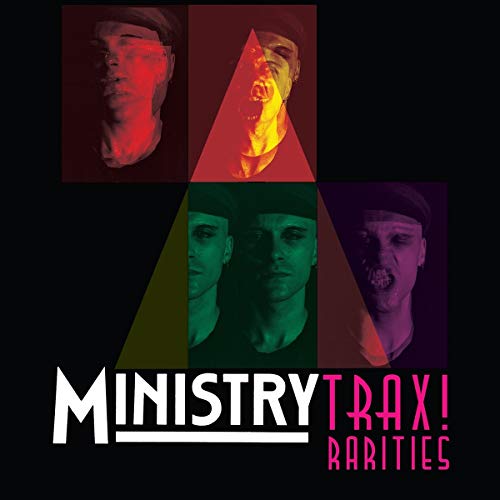 Album cover featuring stylized portraits of a man in red, green, and purple light.
