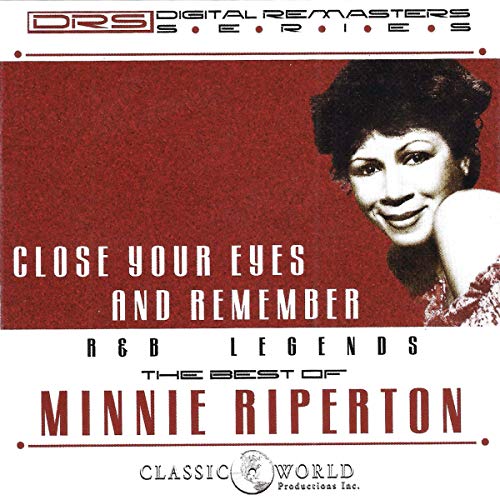 CD cover for Minnie Riperton’s “Close Your Eyes And Remember” album.