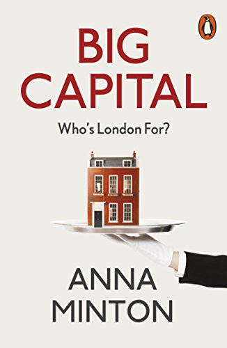 "Book cover of 'Big Capital: Who is London For?' featuring a house on a serving tray."