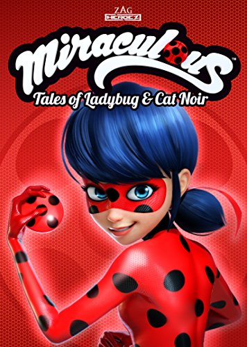 DVD cover featuring Ladybug, a superheroine with red and black spots.