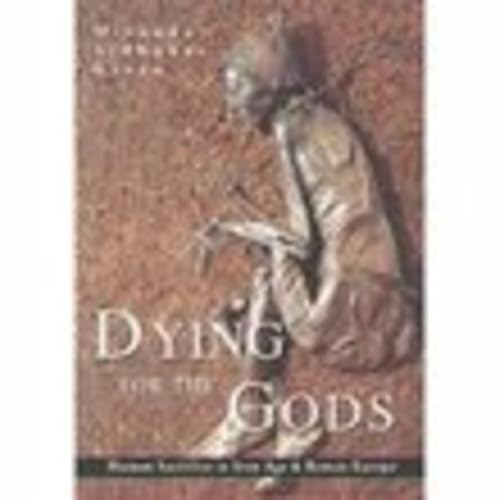 Book cover depicting a bronze figure with the title "Dying for the Gods.