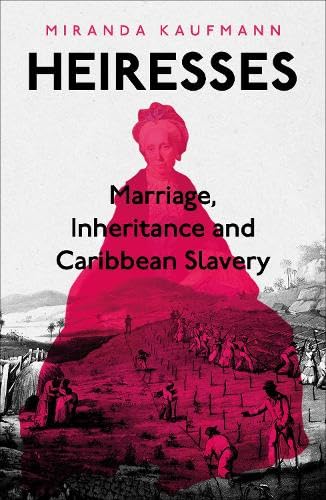 Book cover featuring a portrait of a woman overlaid on a Caribbean plantation scene.
