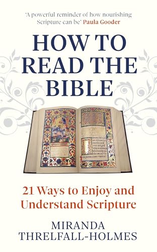Book cover: "How to Read the Bible" with an open, illustrated Bible.