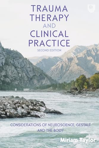 Book cover with mountain landscape, titled “Trauma Therapy and Clinical Practice.”