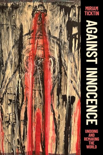 Book cover featuring a stylized, abstract figure with red streaks over a textured background.