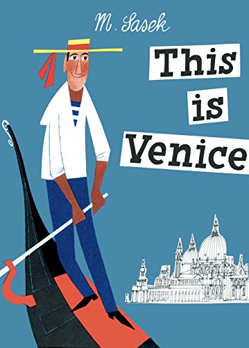 Book cover: gondolier in striped shirt, Venice skyline in background.