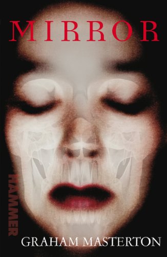 Book cover: "Mirror" by Graham Masterton, featuring a ghostly face.
