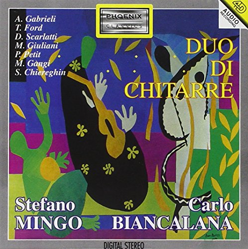 CD cover for "Miscellanee - Guitar Duet" featuring abstract art and text.