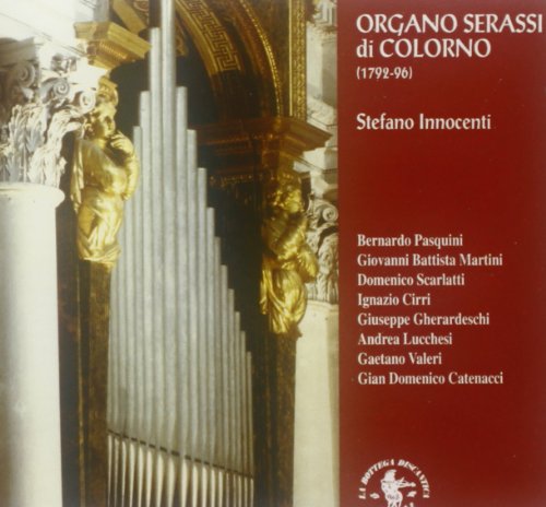 CD cover featuring a gilded organ detail and composer names.