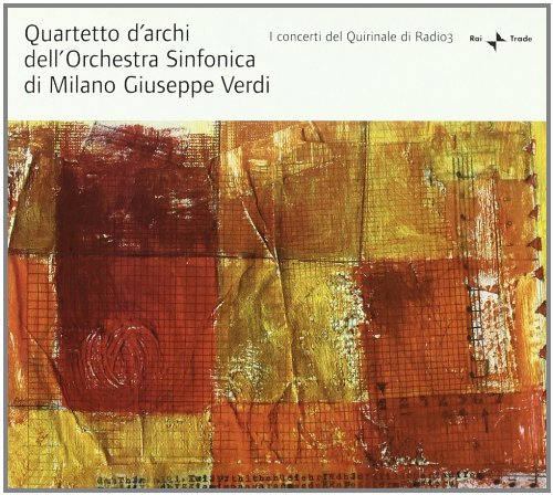 CD cover with abstract painting in shades of red, gold, and brown.