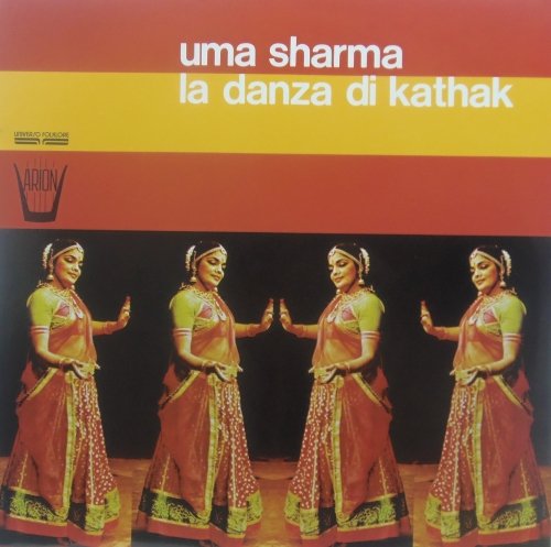 Vinyl record cover featuring a dancer in traditional Indian attire.