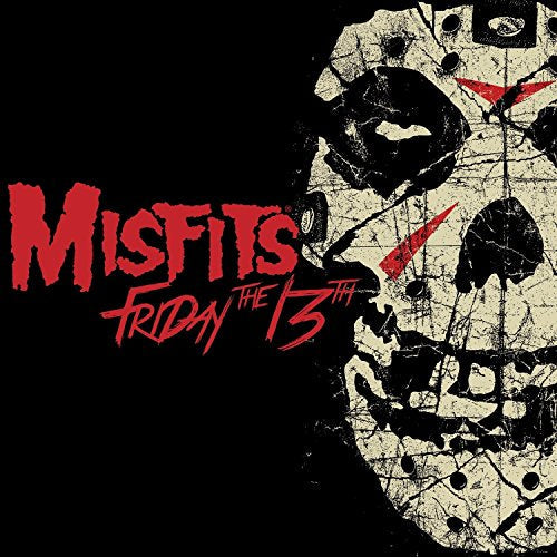 Misfits “Friday The 13th” vinyl cover with a distressed Jason Voorhees mask.