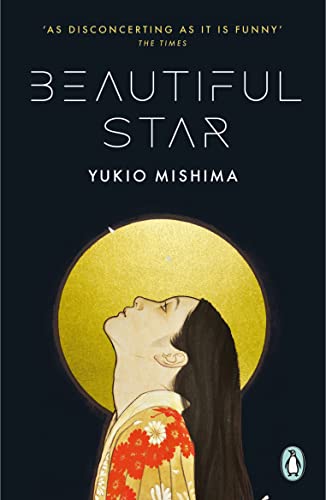 Book cover: “Beautiful Star” by Yukio Mishima, with a woman looking up.