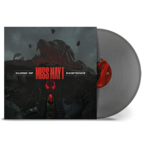 Miss May I "Curse Of Existence" vinyl record with dark, surreal cover art.
