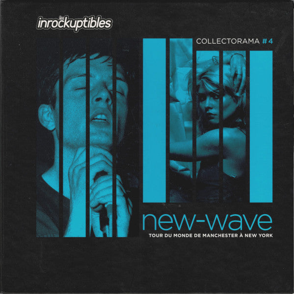 DVD cover for "new-wave" with split images of people’s faces.