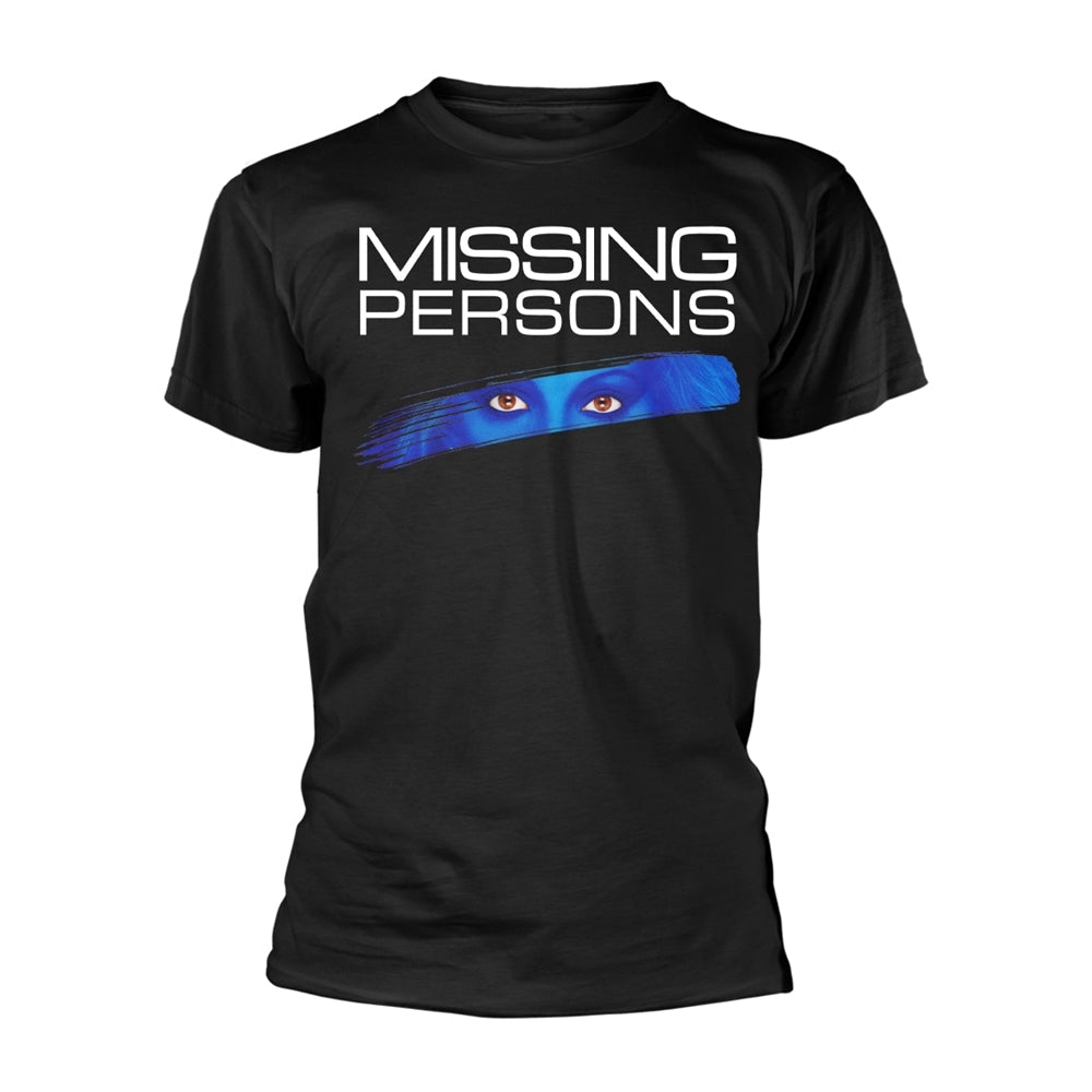 Vinyl record of Missing Persons, album cover featuring a woman walking in Los Angeles.