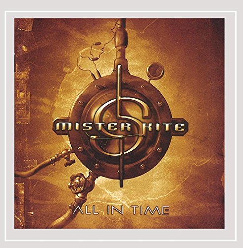 CD cover for Mister Kite’s “All in Time” featuring steampunk imagery.