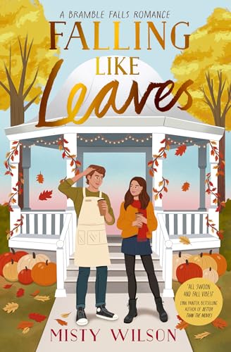 Book with autumnal cover featuring leaves, likely a nature or poetry themed publication.