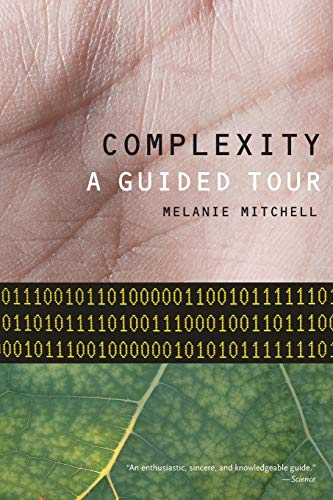 Book cover featuring skin texture, a strip of binary code, and a green leaf.