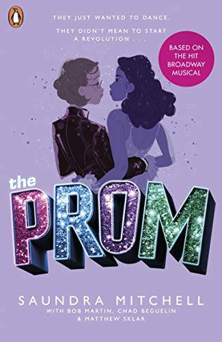 Book cover for "The Prom" novel, featuring two young women facing each other.