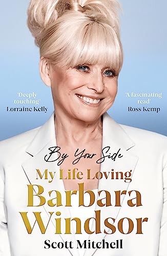 Book cover featuring a portrait of Barbara Windsor with blonde hair.