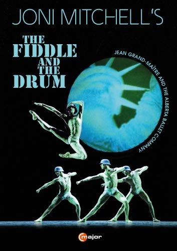 "DVD cover featuring four nude dancers and a blue globe on a black background."